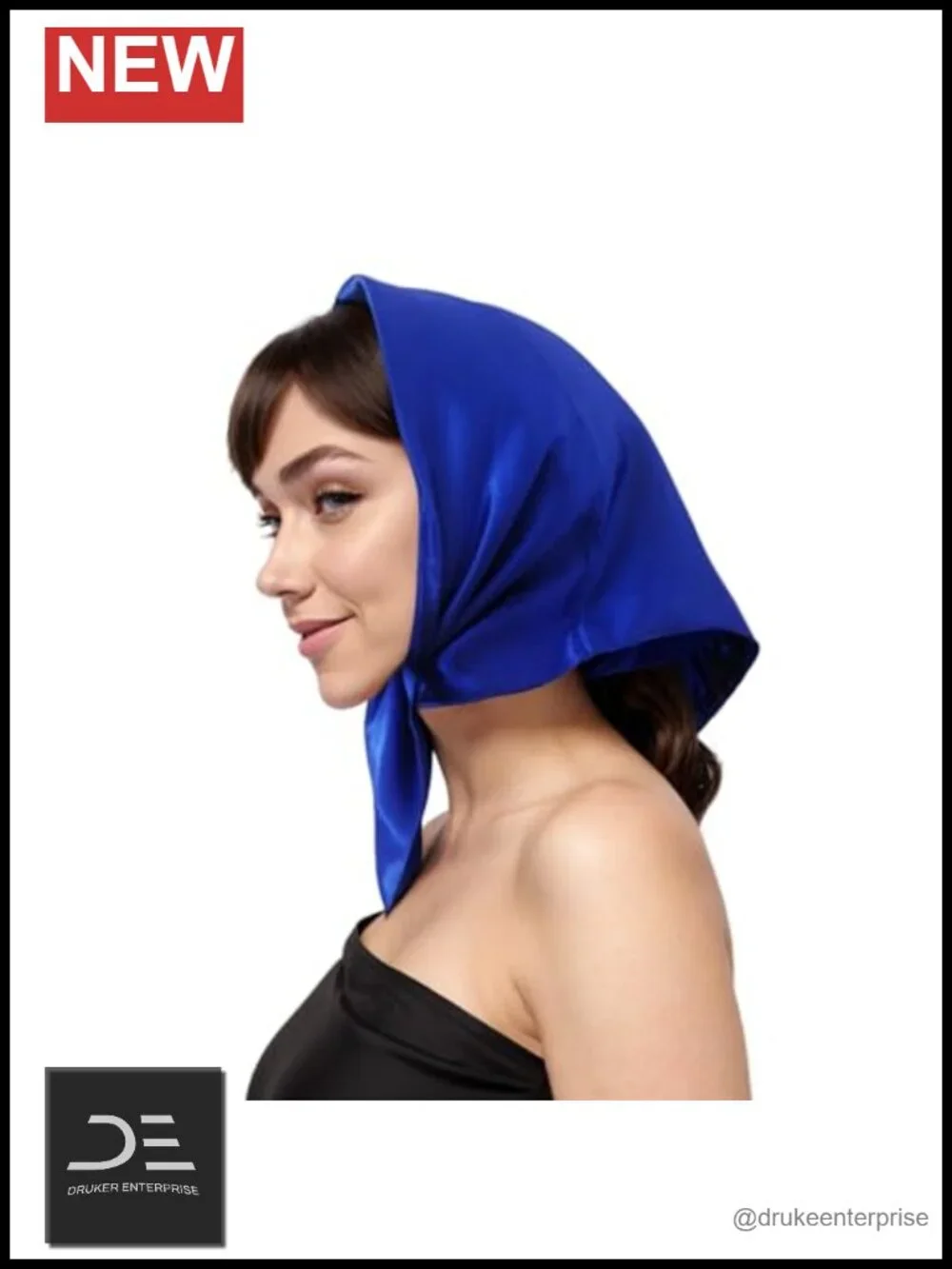 Satin Square Scarf Versatile Wrap Neck Scarf Halloween Costume Accessory